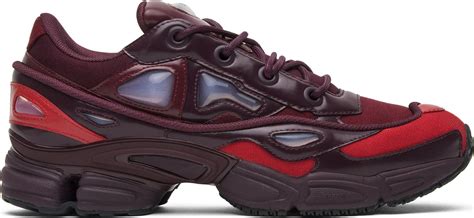 adidas x raf simons ozweego 3 burgundy|Raf Simons OZWEEGO bunny black.